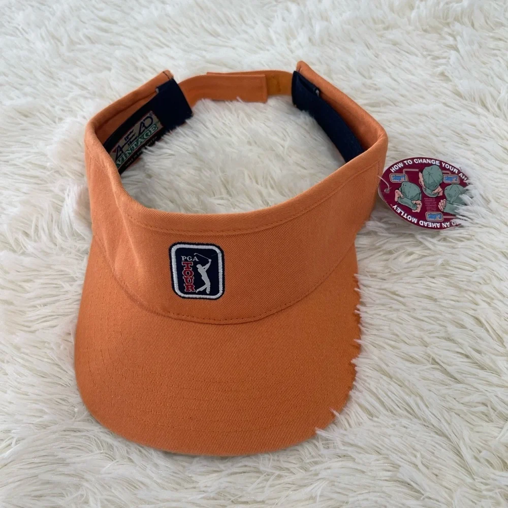 Rabbit Skins Orange Hat Adjustable Sun Protection